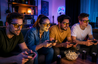Gafas para gaming nocturno y pantallas LED Gafas para gaming nocturno y pantallas LED